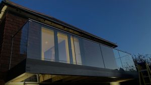 outdoor glass balconies