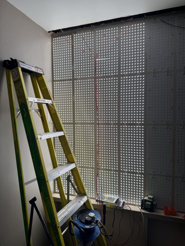LED matrix wall