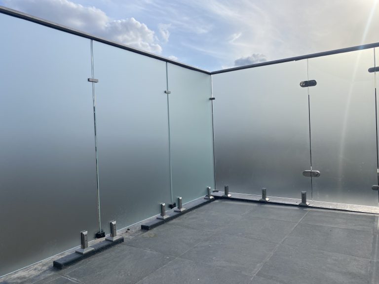 privacy glass balustrades
